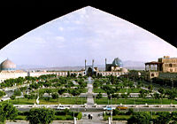 Naghsh-i Jahan Square is one of the many monuments built during the Safavid era.