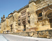 The exterior of the Great Mosque of Cordoba
